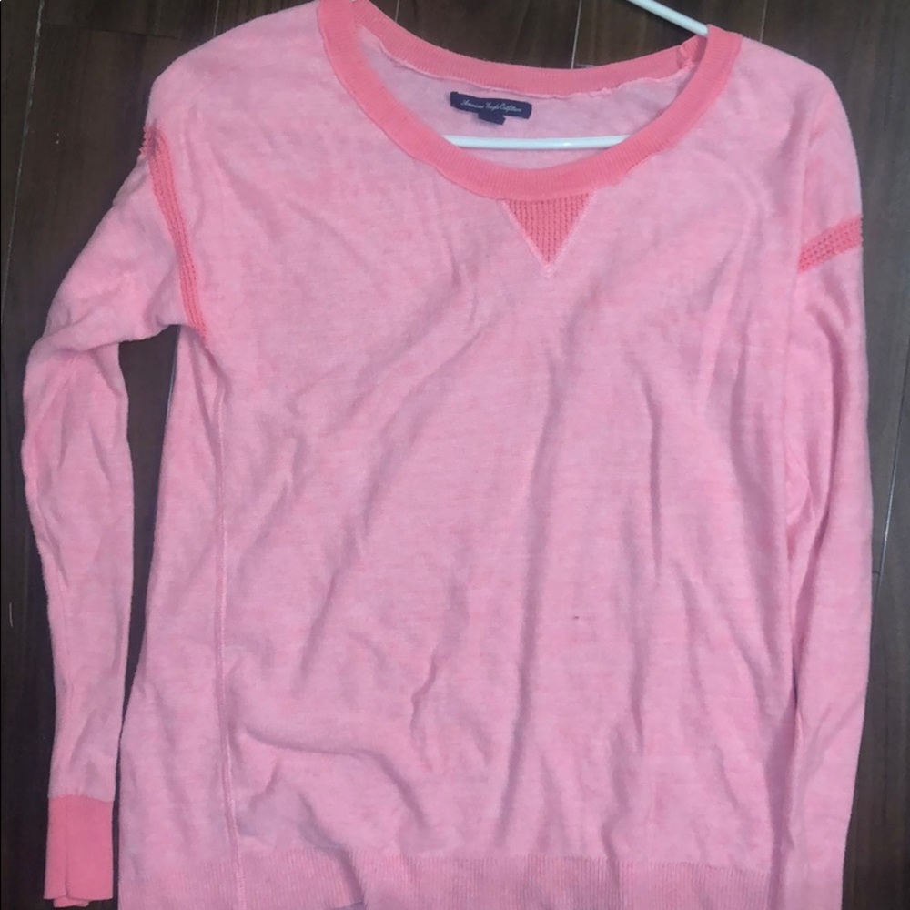 American Eagle Pink Sweater